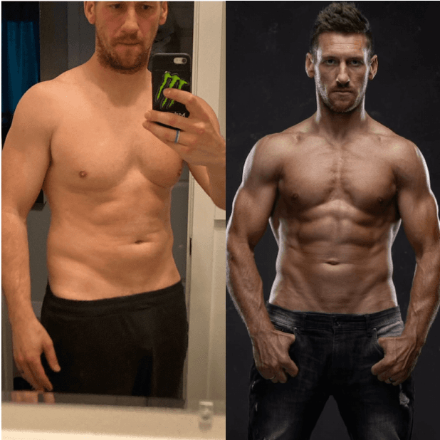 Adam York before and after